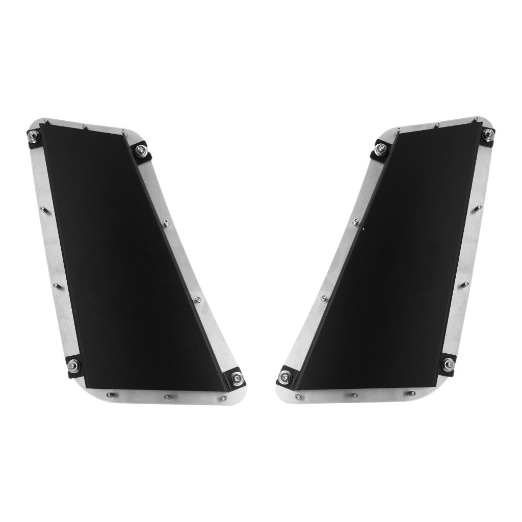 VERUS ENGINEERING A0156A Комплект алюмінієвих дощових захисних екранів жалюзі капота для VOLKSWAGEN Golf GTI / Golf R (Mk7) Photo-0