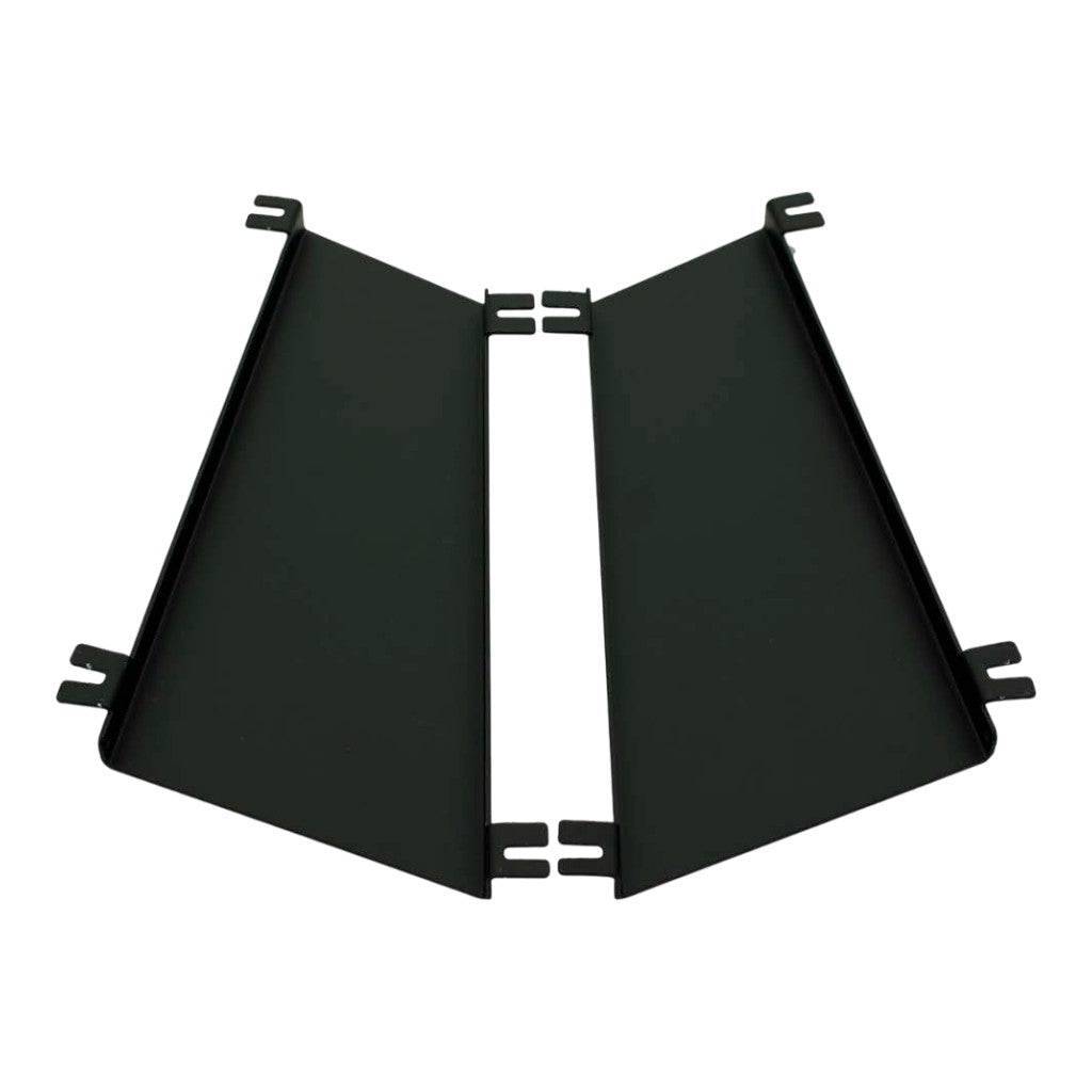 VERUS ENGINEERING A0156A-NV6 Комплект алюмінієвих дощових захисних екранів жалюзі капота NV6 для VOLKSWAGEN Golf GTI / Golf R (Mk7) Photo-0