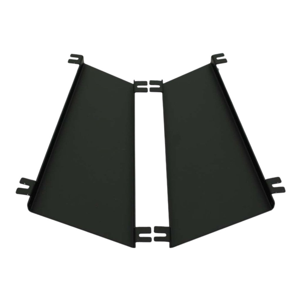 VERUS ENGINEERING A0156A Комплект алюмінієвих дощових захисних екранів жалюзі капота для VOLKSWAGEN Golf GTI / Golf R (Mk7) Photo-1