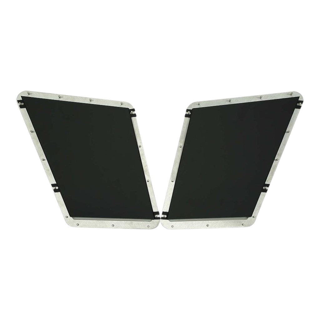 VERUS ENGINEERING A0157A-N17 Комплект алюмінієвих дощових захисних екранів жалюзі капота N17 для FORD Focus RS / ST (MK3) Photo-0