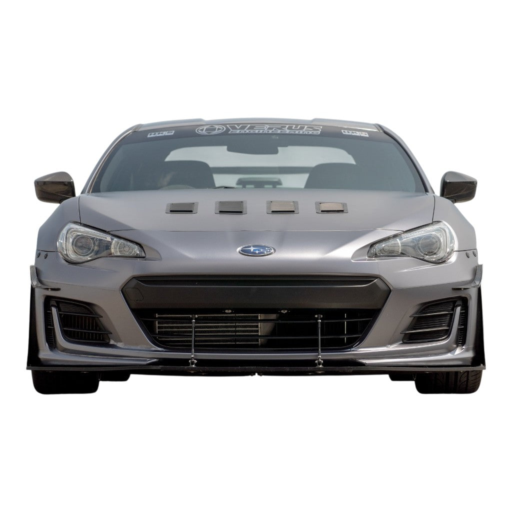 VERUS ENGINEERING A0202A Комплект двосекційного переднього спліттера для SUBARU BRZ / SCION FRS / TOYOTA GT86 (ZN6 / ZC6) Photo-1