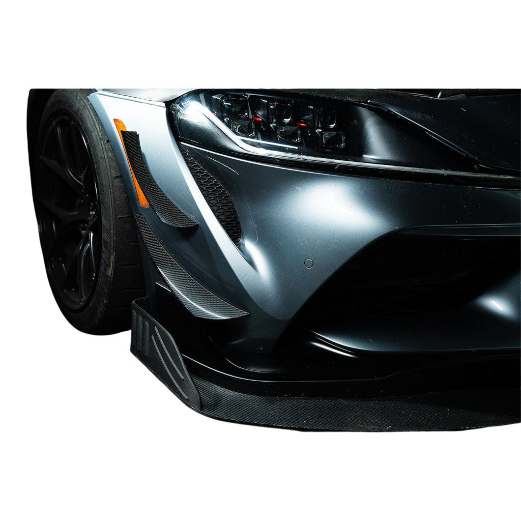 VERUS ENGINEERING A0221A Комплект двоелементних канардів для TOYOTA Supra (Mk5) Photo-1