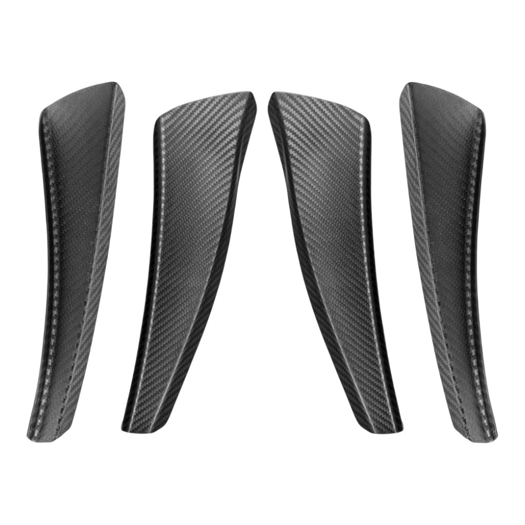 VERUS ENGINEERING A0238A-MAT Комплект подвійних аеродинамічних канардів (матовий прозорий лак) для PORSCHE 911 GT3 / GT3 RS (991.1) Photo-0