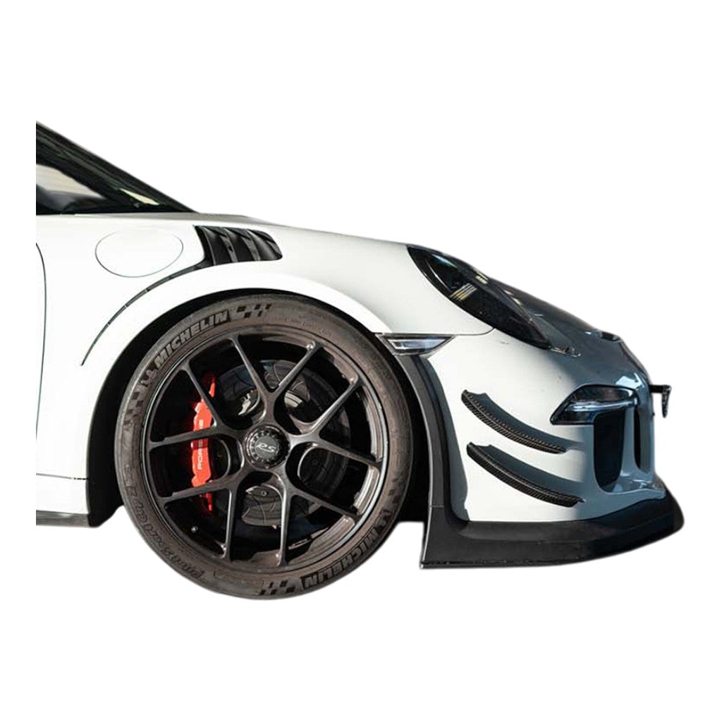 VERUS ENGINEERING A0238A-MAT Комплект подвійних аеродинамічних канардів (матовий прозорий лак) для PORSCHE 911 GT3 / GT3 RS (991.1) Photo-2