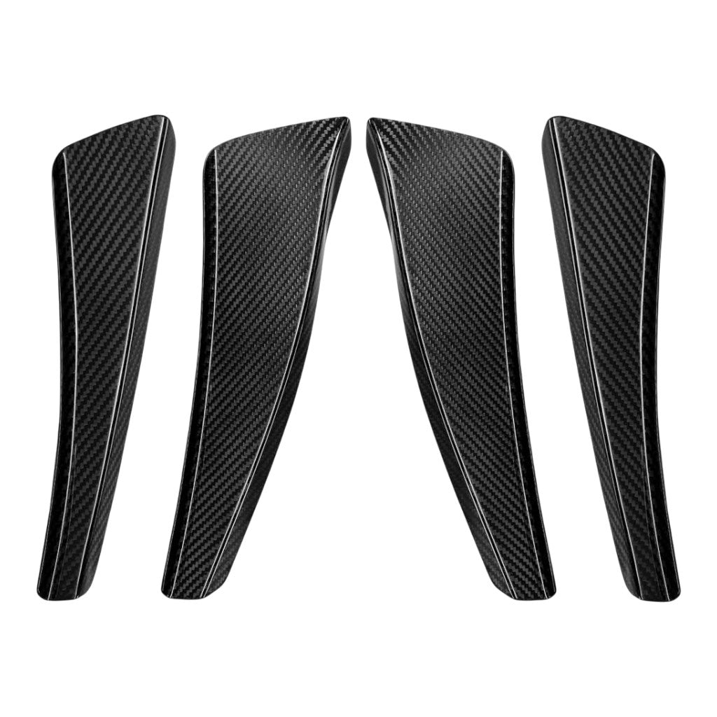 VERUS ENGINEERING A0238A-POL Комплект подвійних аеродинамічних канардів (глянцевий прозорий лак) для PORSCHE 911 GT3 / GT3 RS (991.1) Photo-0