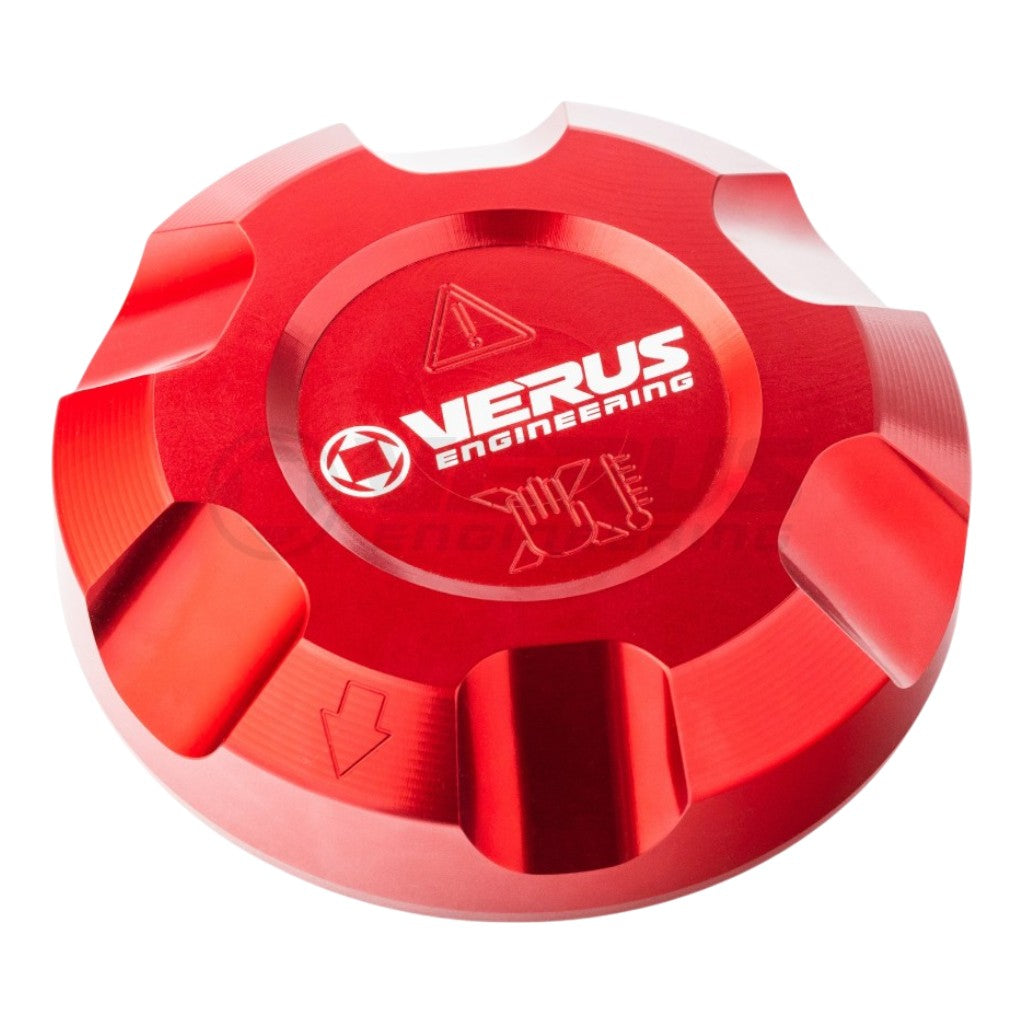 VERUS ENGINEERING A0247A-RED Кришка розширювального бачка охолоджувальної рідини, червоний для TOYOTA Supra (A90) Photo-0