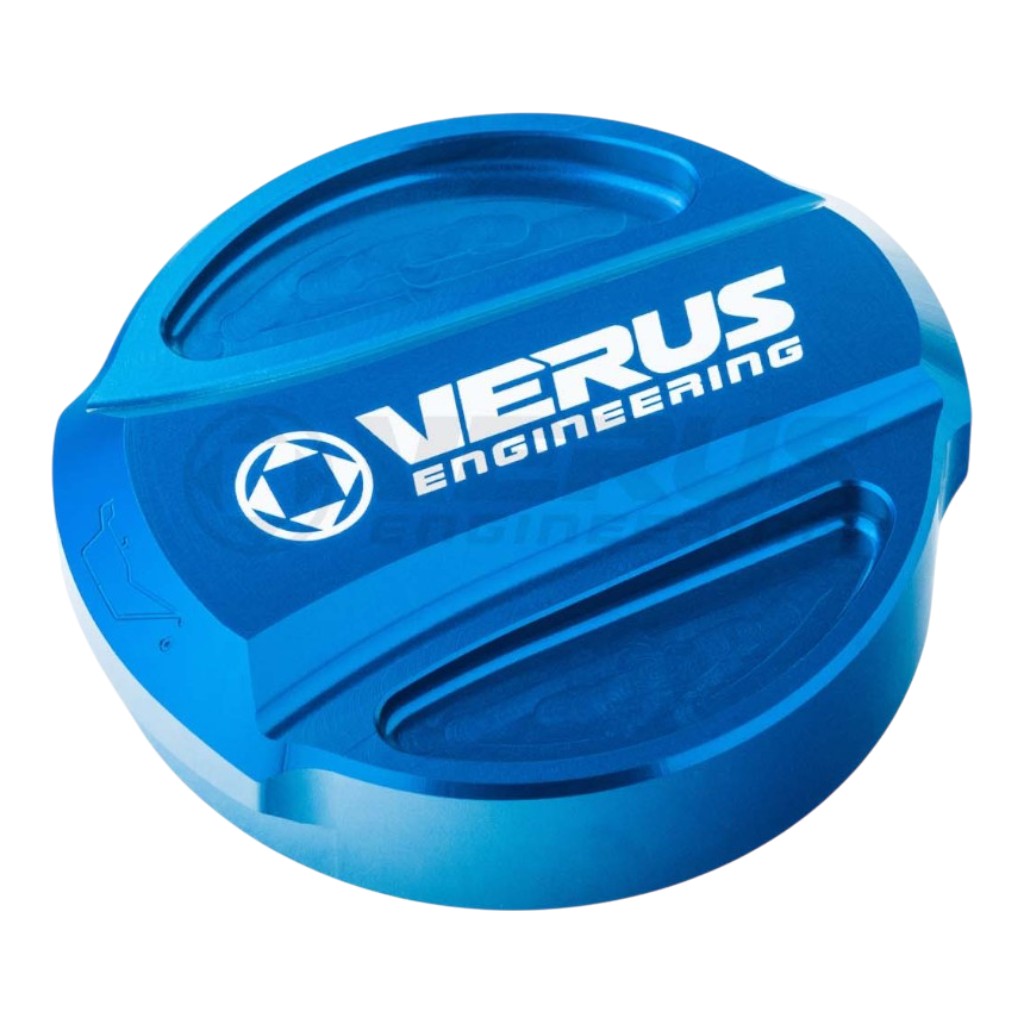 VERUS ENGINEERING A0270A-BLU Маслозаливна кришка RLA, блакитний для SUBARU WRX (VB) / SUBARU WRX / STI (VA/GR/GV) / TOYOTA GT86 (ZN6 / ZC6) / TOYOTA GR86 (ZN8 / ZD8) Photo-0