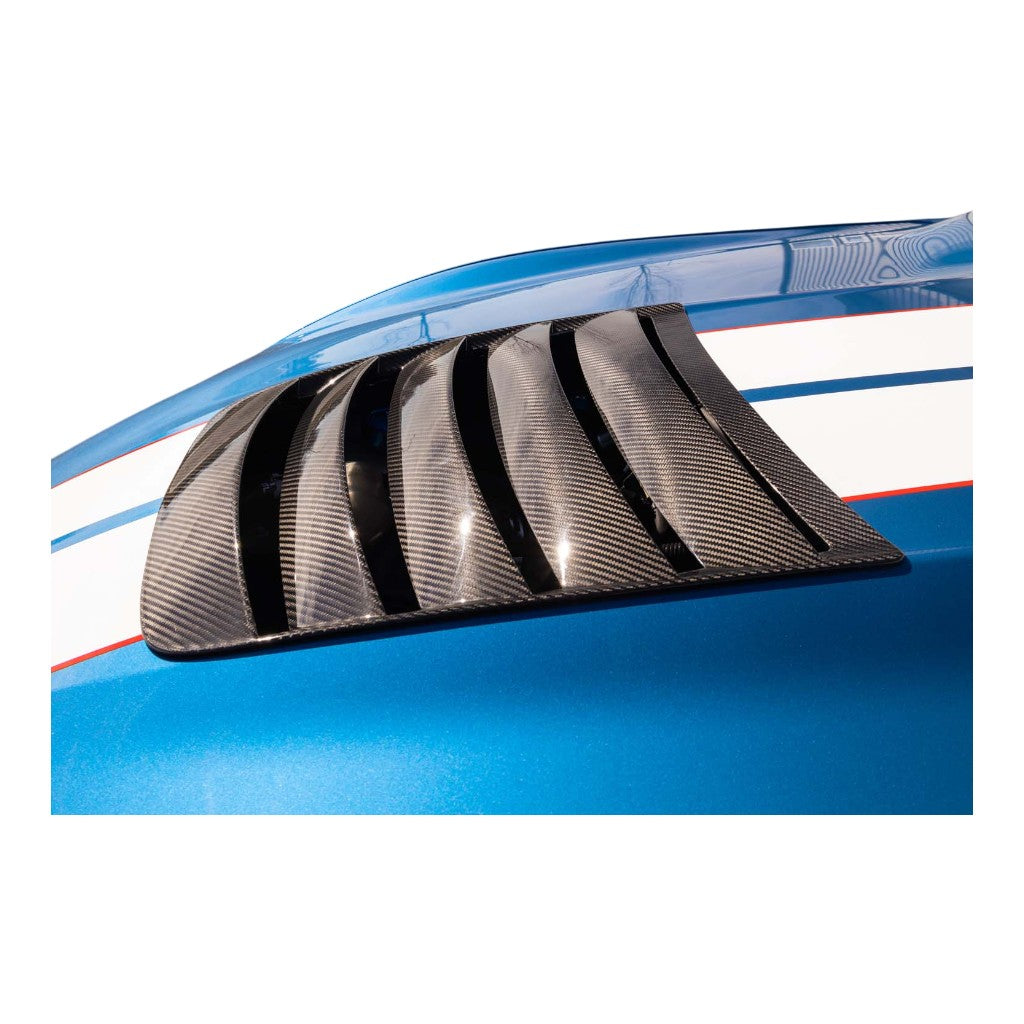 VERUS ENGINEERING A0282A Комплект вентиляційних луврів капота (карбон) для FORD Mustang GT350 / GT350R (S550) Photo-1