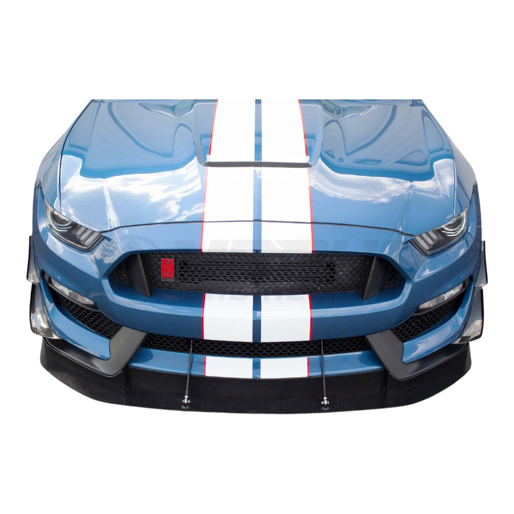 VERUS ENGINEERING A0285A Комплект переднього спліттера для FORD Mustang GT350 / GT350R (S550) Photo-1