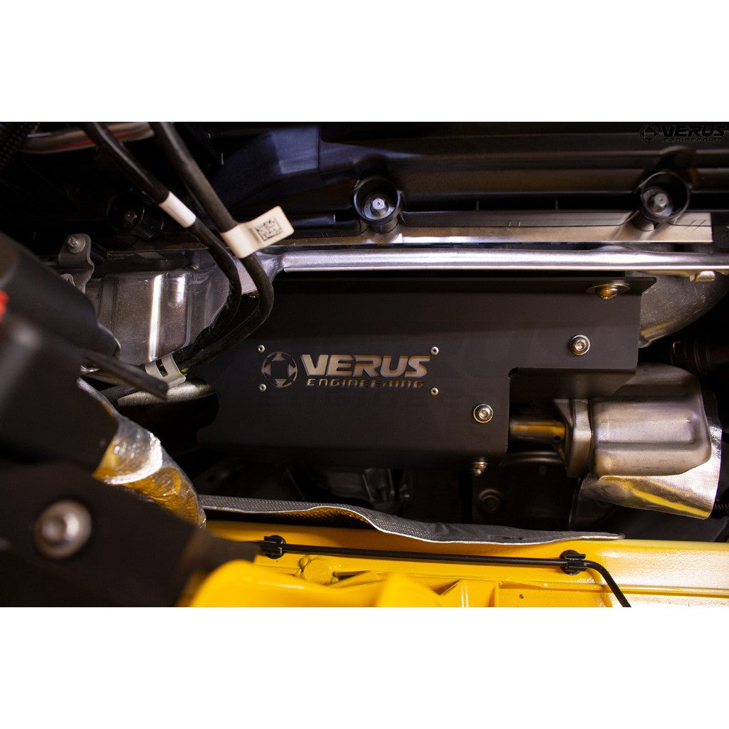 VERUS ENGINEERING A0289A-BLK Комплект теплозахисту турбокомпресора,6 портів, чорний для TOYOTA Supra 3.0L. (Mk5) Photo-1