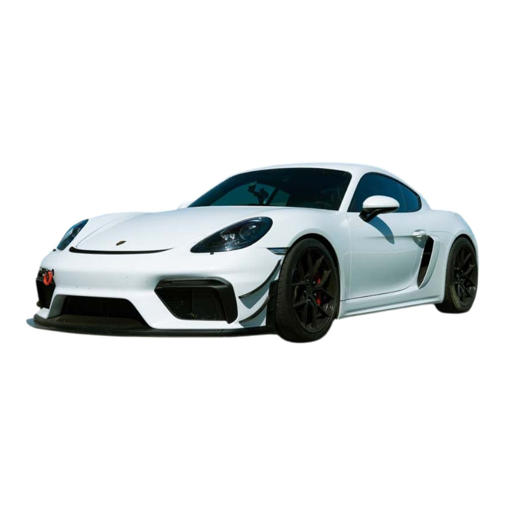 VERUS ENGINEERING A0300A Комплект переднього спліттера для PORSCHE 718 Cayman GT4 Photo-3