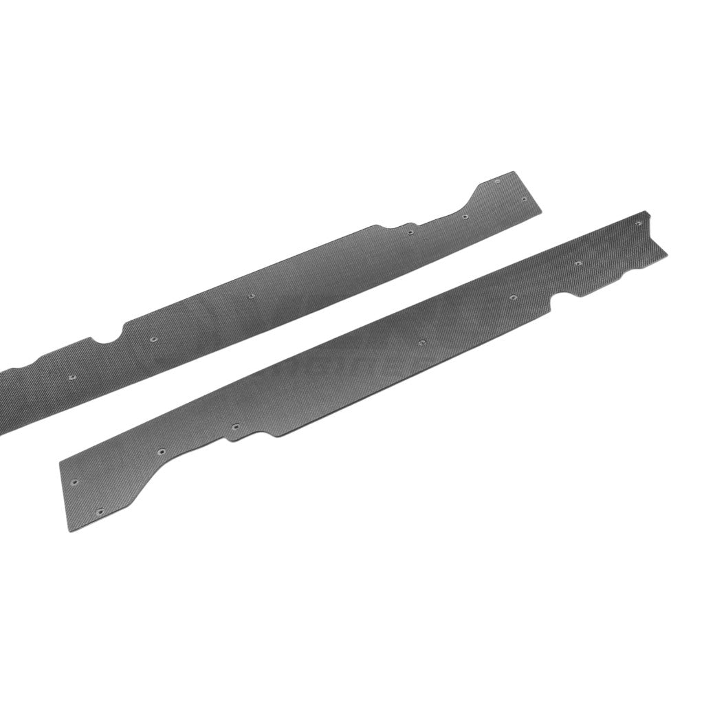 VERUS ENGINEERING A0313A Комплект бічних спліттерів (карбон) для CHEVROLET Corvette (C8) Photo-0