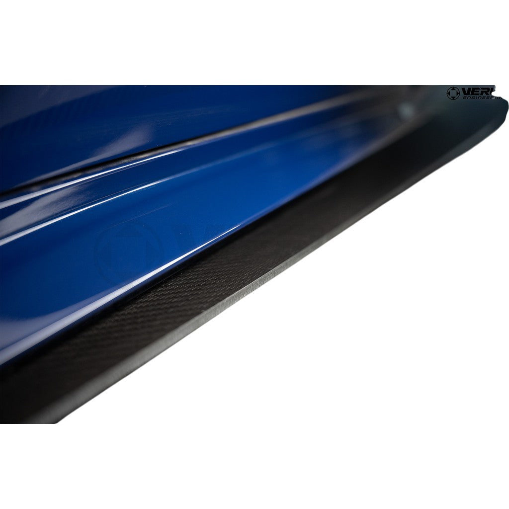 VERUS ENGINEERING A0313A Комплект бічних спліттерів (карбон) для CHEVROLET Corvette (C8) Photo-1