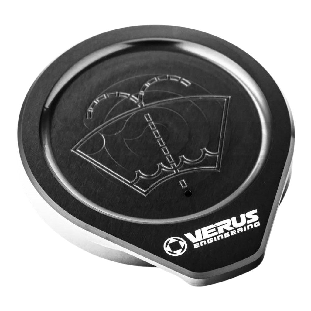 VERUS ENGINEERING A0396A-BLK Windshield Washer Cap, чорний для SUBARU WRX (VB) / TOYOTA GT86 (ZN6 / ZC6) / TOYOTA GR86 (ZN8 / ZD8) Photo-0