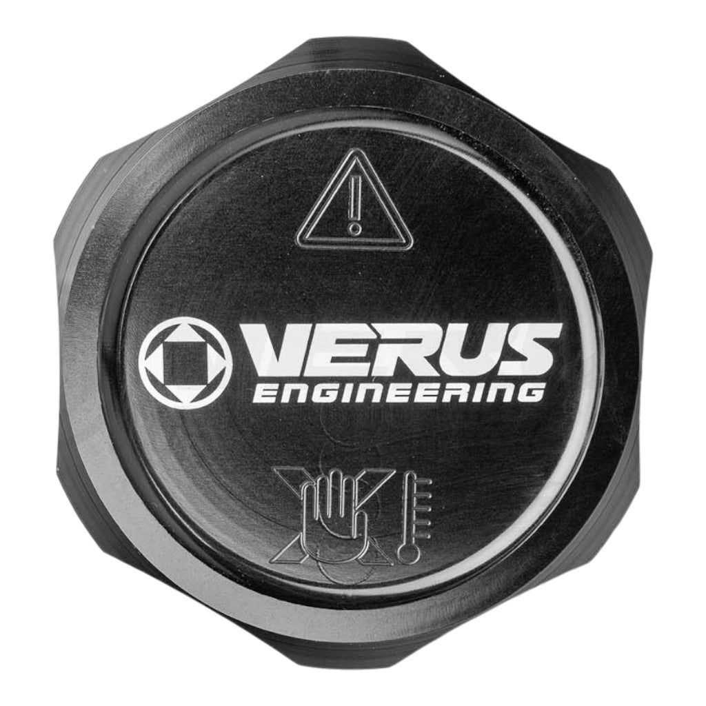 VERUS ENGINEERING A0409A-BLK Кришка розширювального бачка охолоджувальної рідини, чорний для FORD Mustang GT350 / GT350R (S550) / FORD Bronco / FORD Raptor 2017-2020 Photo-0