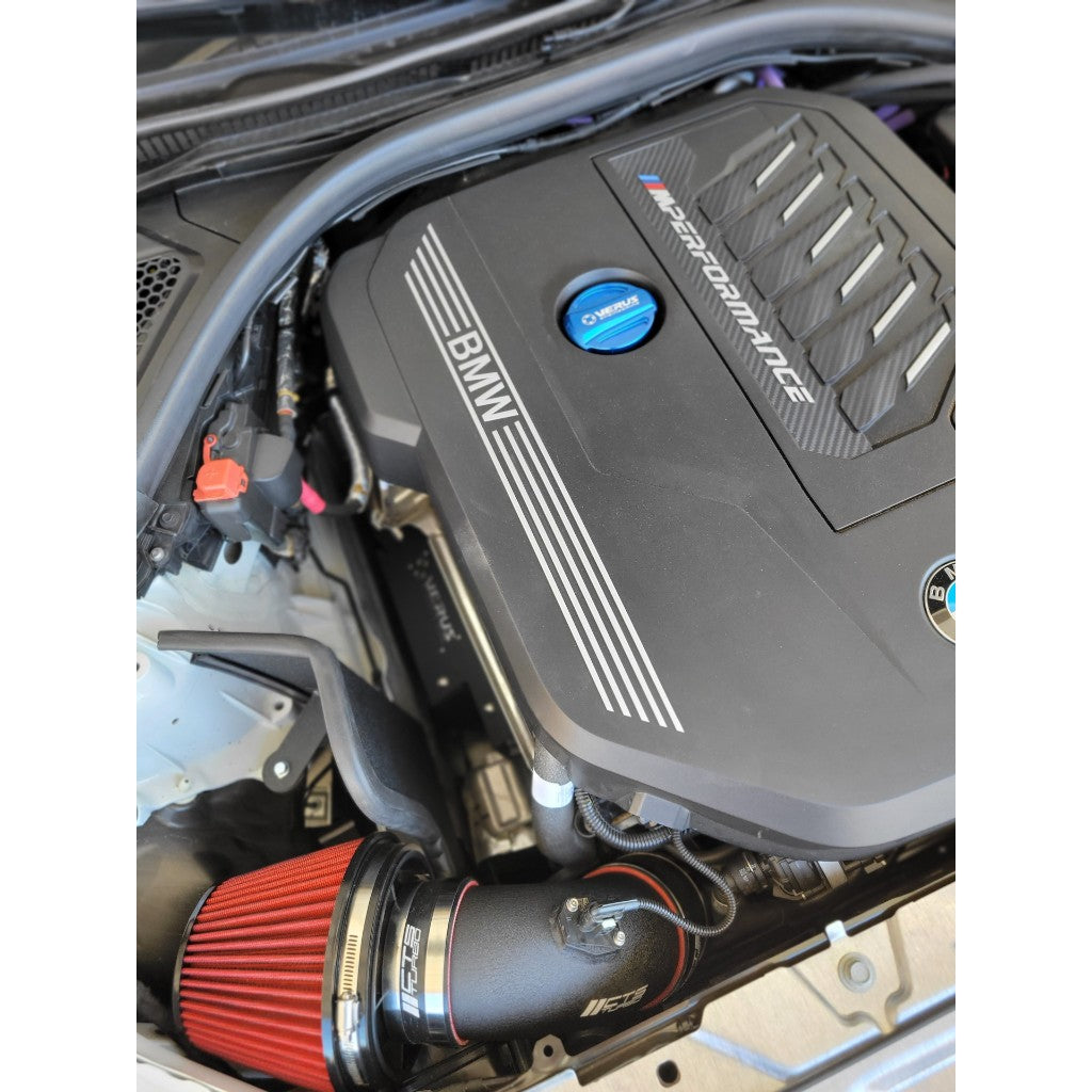 VERUS ENGINEERING A0411A-BLK Комплект теплозахисту турбокомпресора,6 портів, чорний для BMW M330i/M340ix (G20) / BMW M240i (G42) / BMW M440 (G22/G23) / BMW X3 (G01) / BMW Z4 (G29) Photo-1