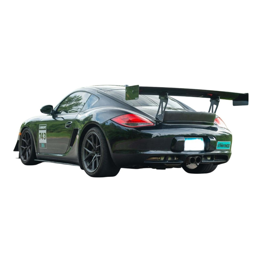 VERUS ENGINEERING A0428A Комплект заднього антикрила UCW з карбоновим спойлером для PORSCHE Cayman (987) Photo-2