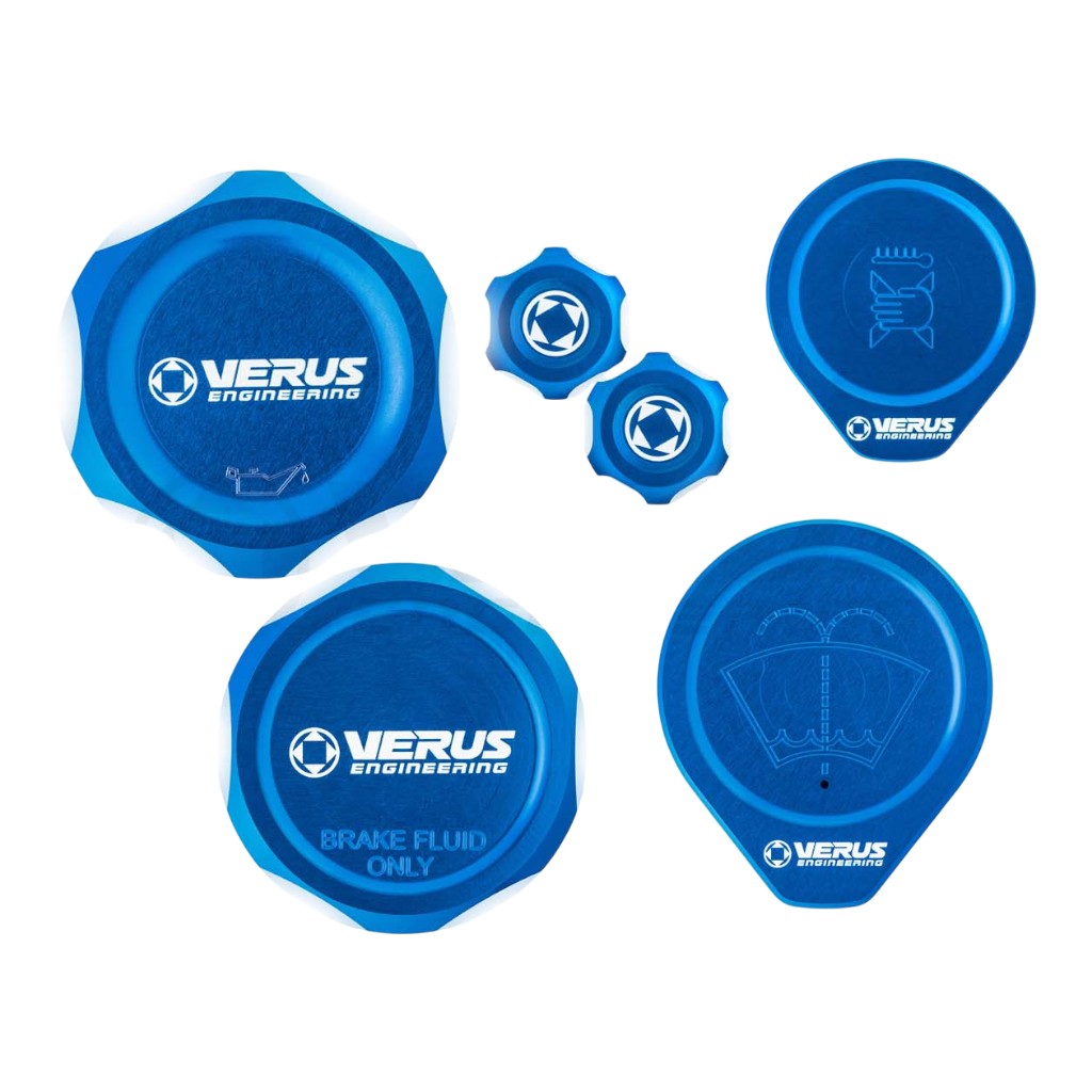 VERUS ENGINEERING A0435A-BLU-FHS Комплект кришок моторного відсіку FHS, блакитний для SUBARU BRZ / TOYOTA GT86 (ZN6 / ZC6) Photo-0