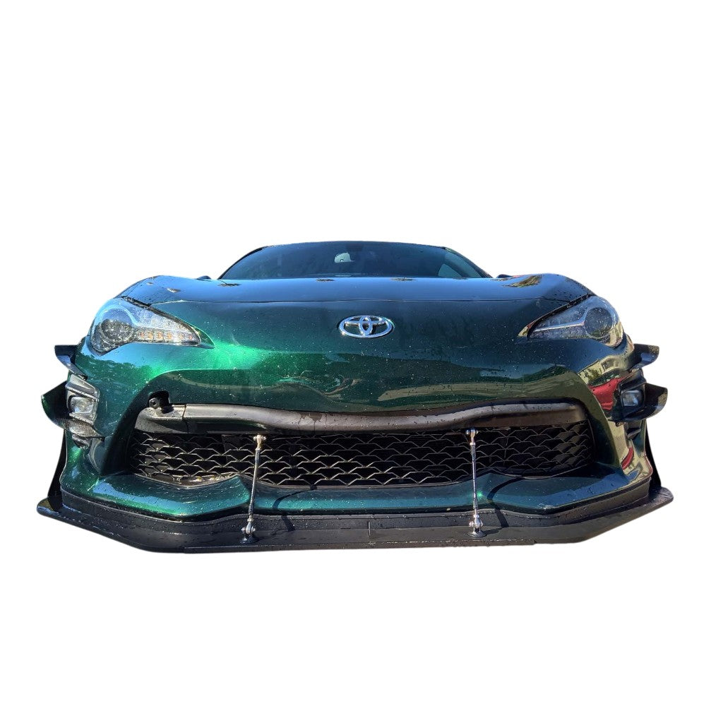 VERUS ENGINEERING A0439A Комплект повітряної дамби (екрана) спліттера для SUBARU BRZ / SCION FRS / TOYOTA GT86 (ZN6 / ZC6) Photo-1
