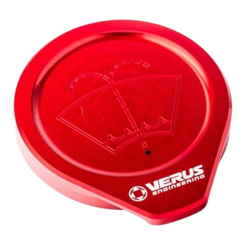 VERUS ENGINEERING A0442A-RED Кришка бачка омивача лобового скла, червоний для FORD Mustang (S550) / FORD Bronco Photo-0