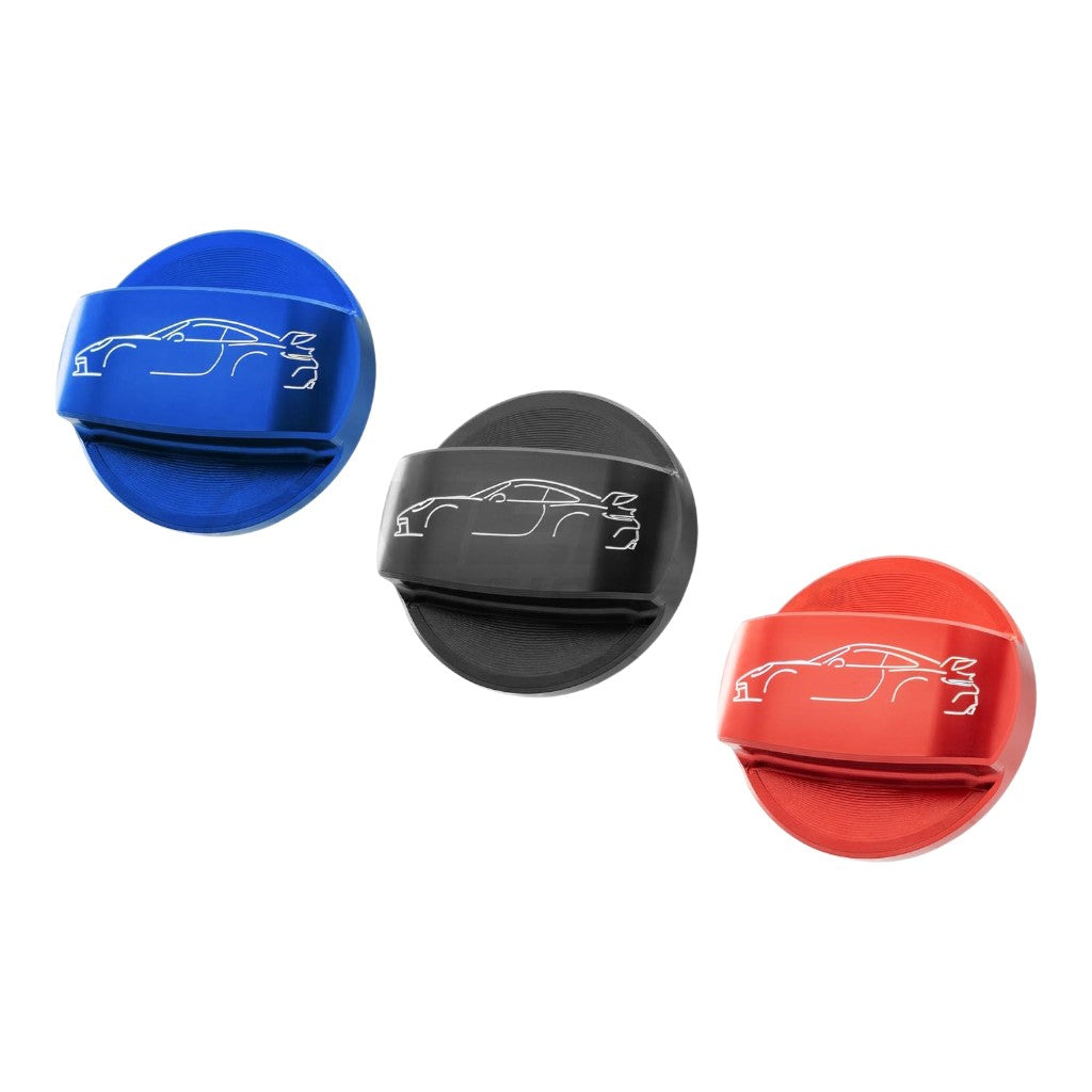 VERUS ENGINEERING A0449A-BLU-992 Кришка паливного бака, блакитний для PORSCHE 911 GT3 (992) Photo-1