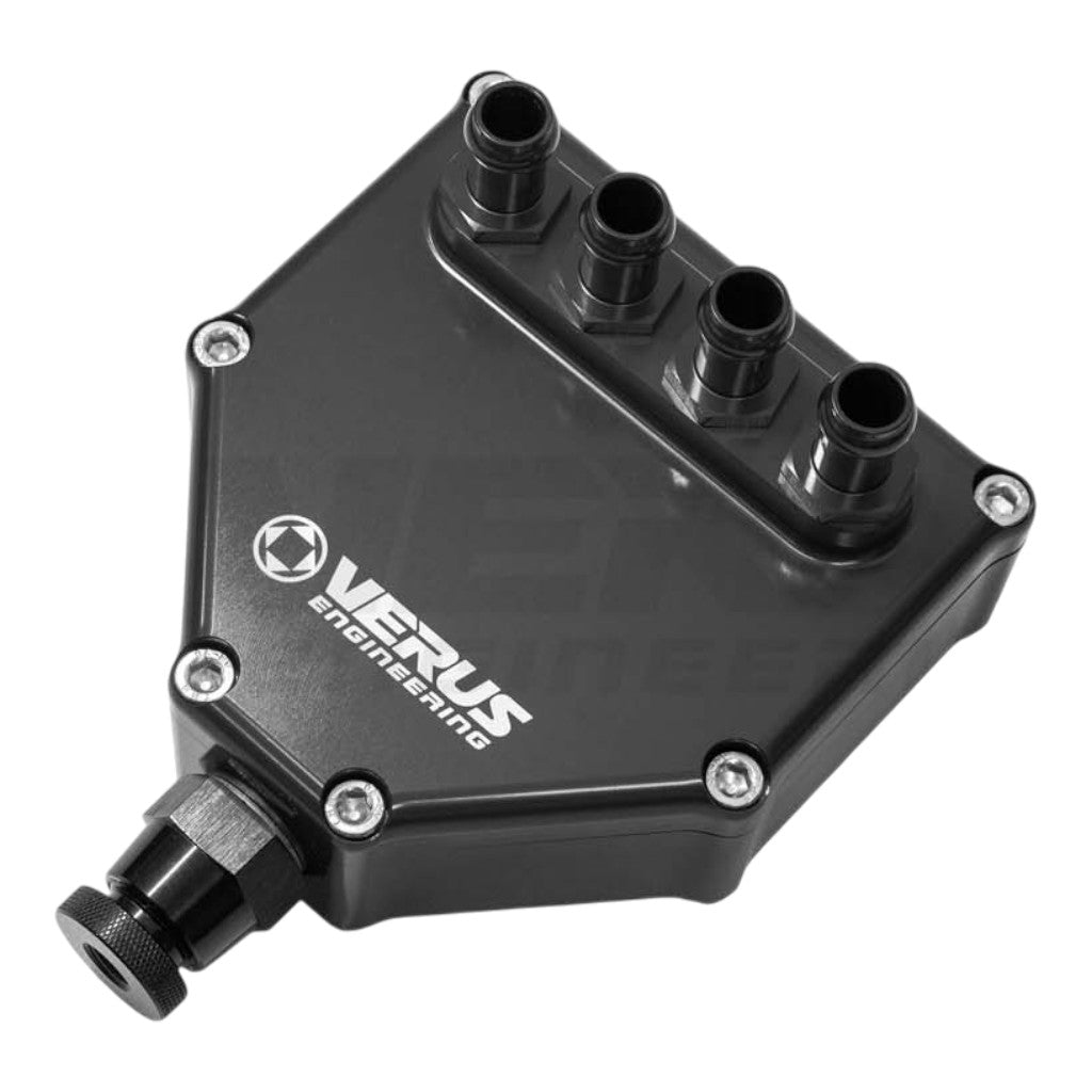 VERUS ENGINEERING A0477A-BLK Комплект повітряно-масляного сепаратора, чорний для FORD Mustang GT / GT350 / GT350R (S550) Photo-0
