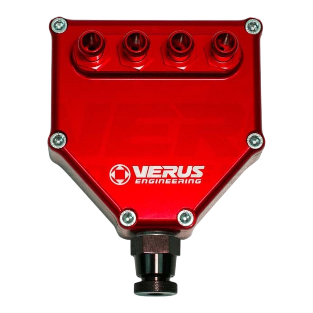 VERUS ENGINEERING A0482A-RED Комплект повітряно-масляного сепаратора,червоний для SUBARU WRX (VB) Photo-0