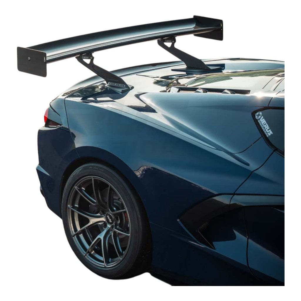 VERUS ENGINEERING A0503A Комплект заднього антикрила UCW з нижнім кріпленням для CHEVROLET Corvette (C8) Photo-1