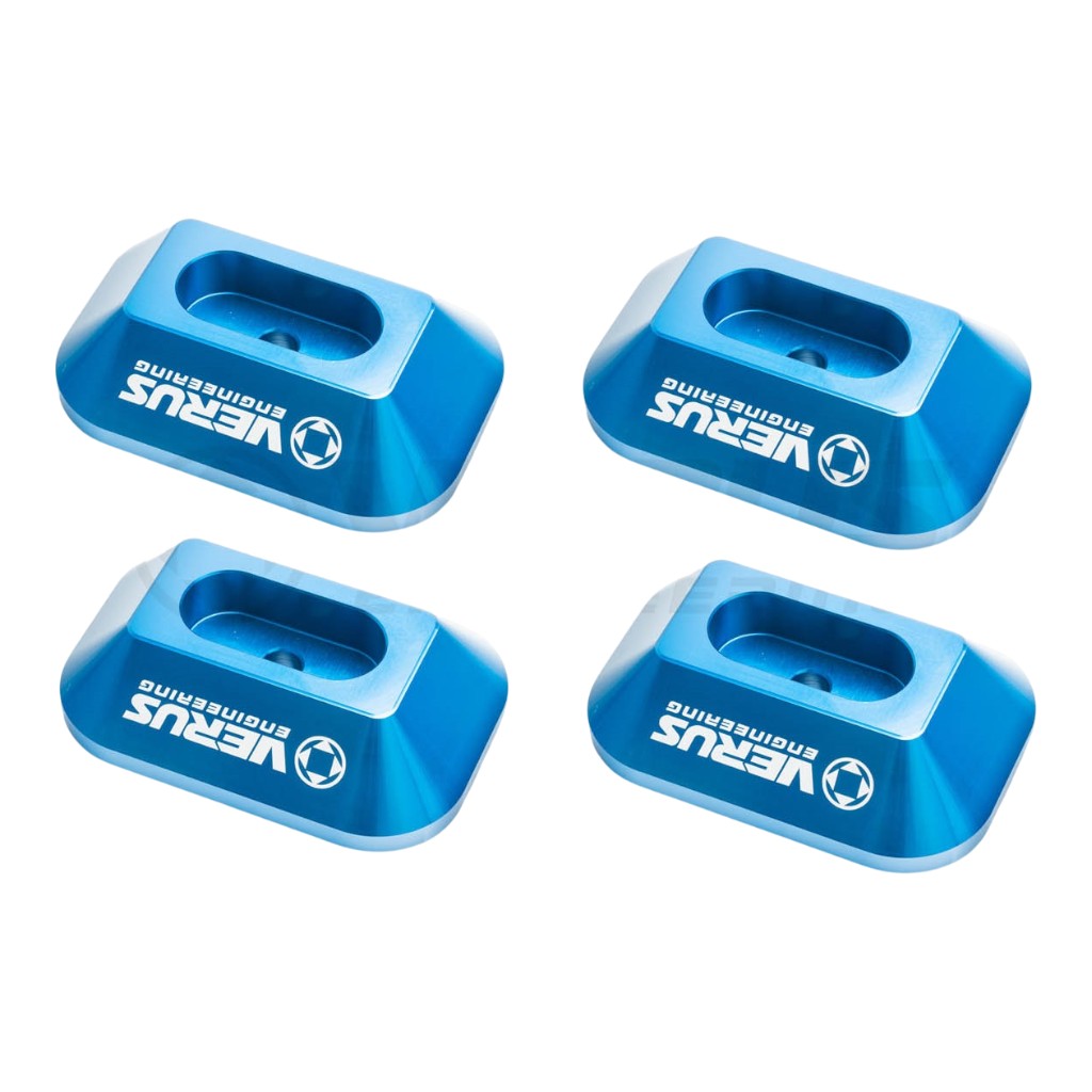 VERUS ENGINEERING A0510A-BLU Комплект замінних опор для домкрата, блакитний для TOYOTA Supra (Mk5) Photo-0