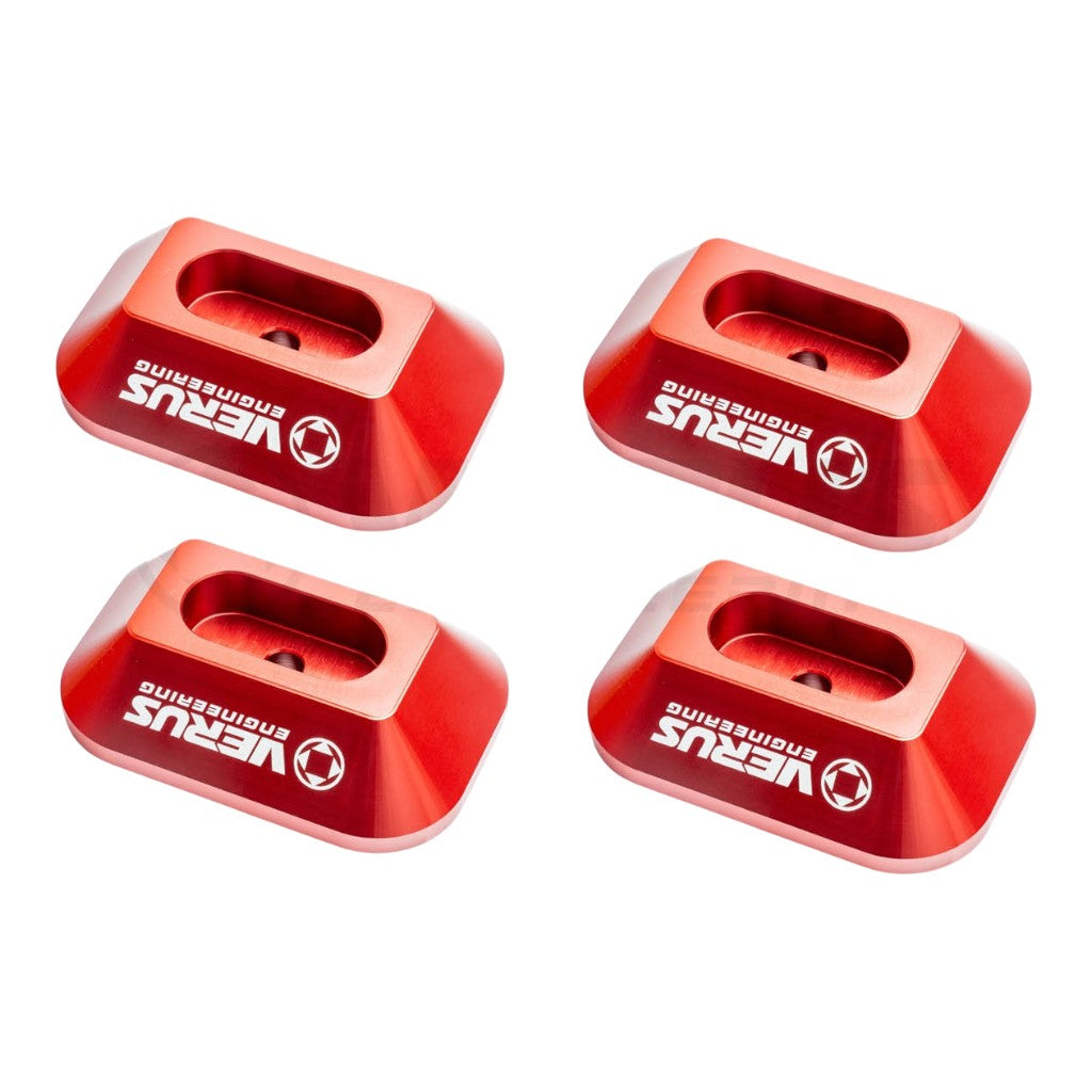 VERUS ENGINEERING A0510A-RED Комплект замінних опор для домкрата, червоний для TOYOTA Supra (Mk5) Photo-0