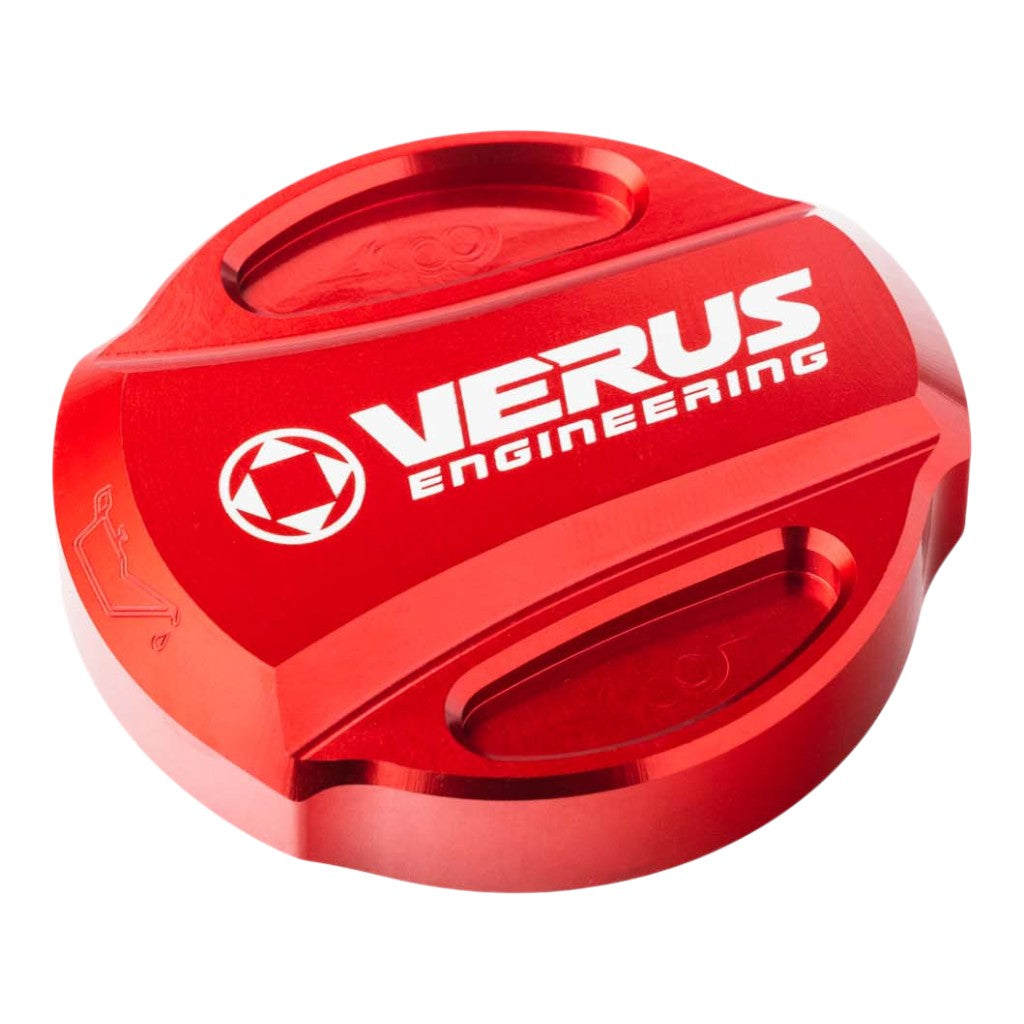 VERUS ENGINEERING A0554A-RED-RLA Маслозаливна кришка RLA, червоний для MAZDA MX-5 Miata (ND) Photo-0
