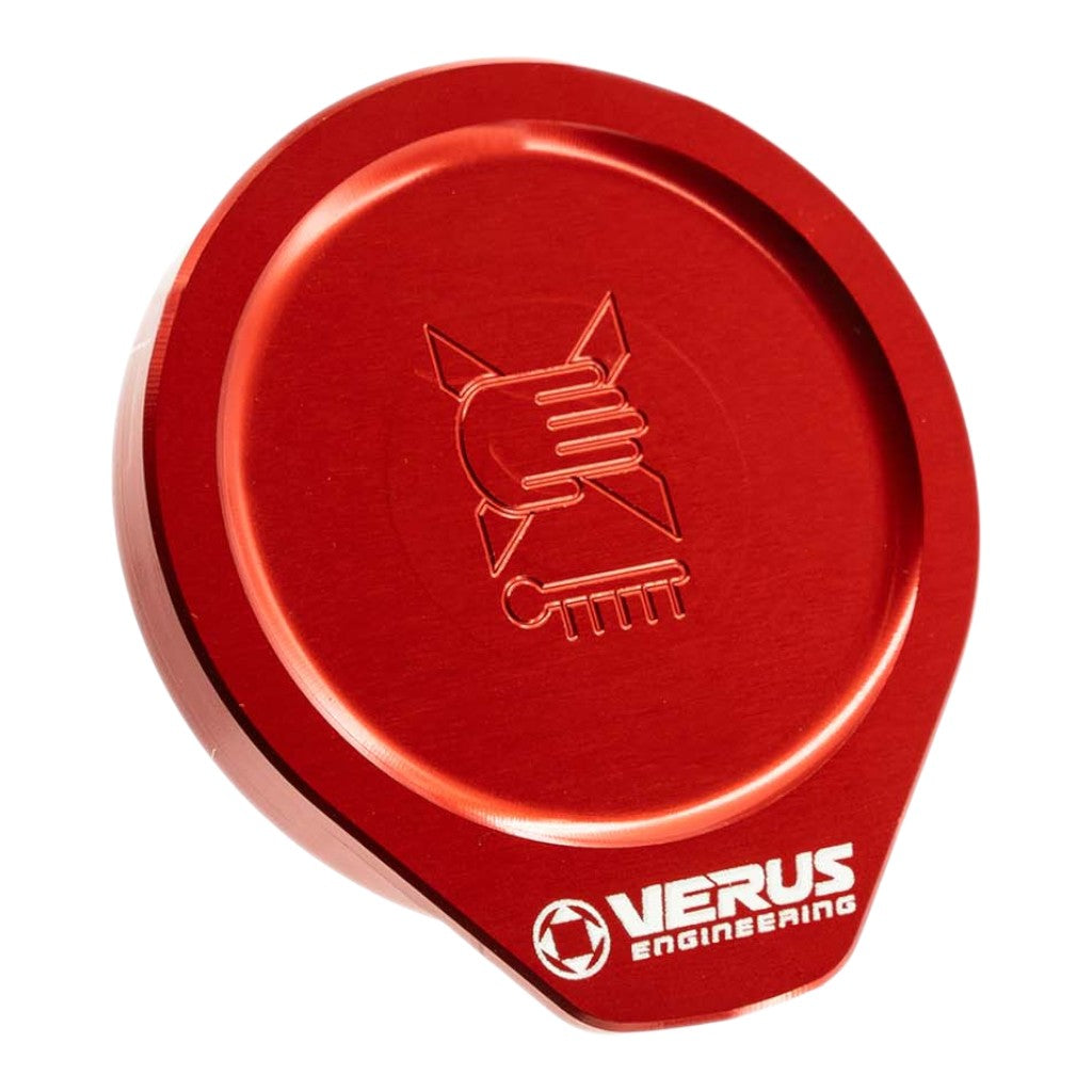 VERUS ENGINEERING A0578A-RED Кришка розширювального бачка охолоджувальної рідини, червоний для SUBARU WRX (VB) Photo-0