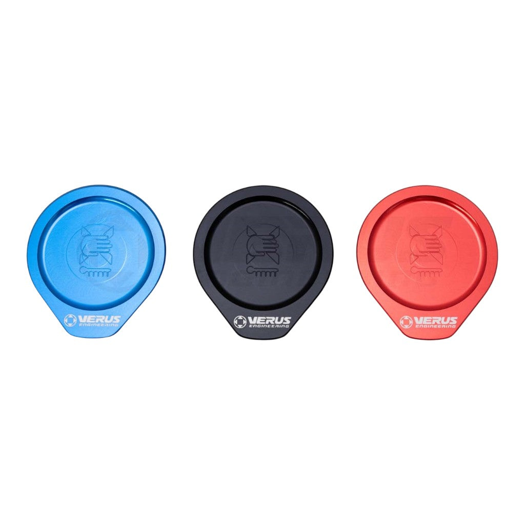 VERUS ENGINEERING A0579A-BLK Кришка розширювального бачка охолоджувальної рідини, чорний для SUBARU WRX / STI (GR / GV) Photo-1