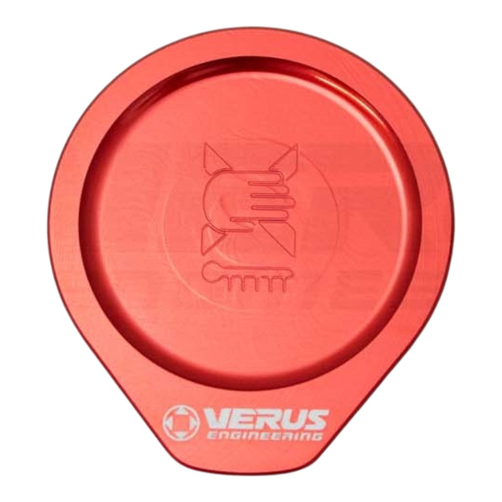 VERUS ENGINEERING A0579A-RED Кришка розширювального бачка охолоджувальної рідини, червоний для SUBARU WRX / STI (GR / GV) Photo-0