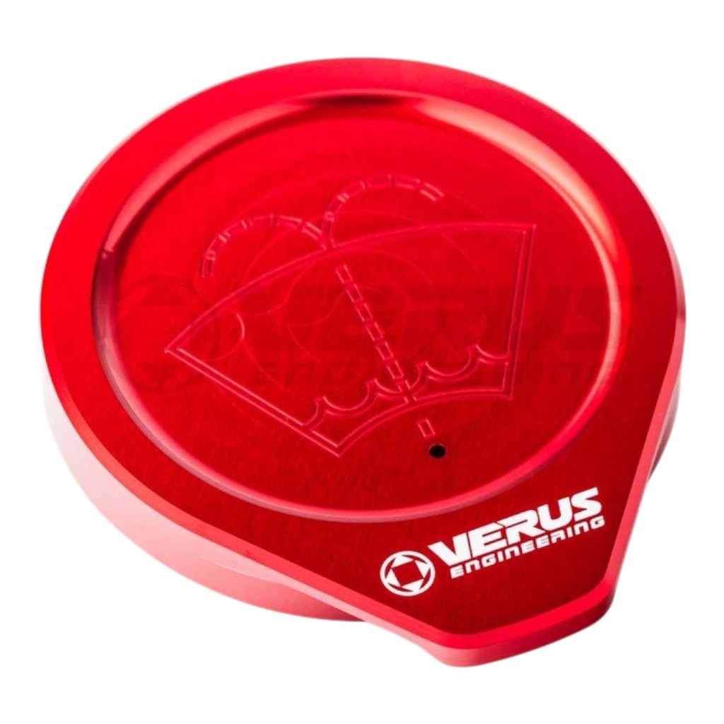 VERUS ENGINEERING A0587A-RED Кришка бачка омивача лобового скла, червоний для SUBARU WRX / STI (VA) Photo-0