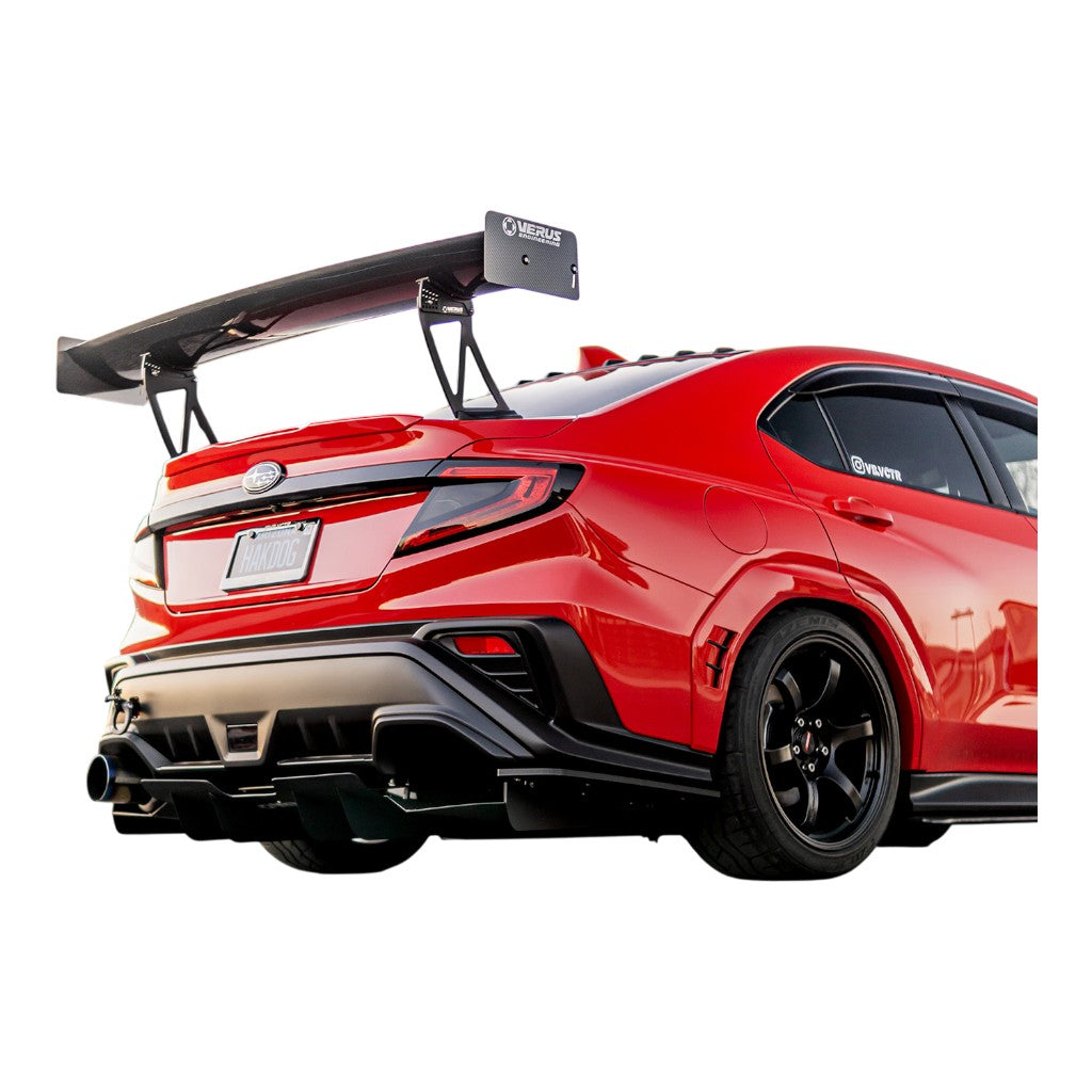 VERUS ENGINEERING A0609A Комплект заднього антикрила UCW з нижнім кріпленням для SUBARU WRX (VB) Photo-2