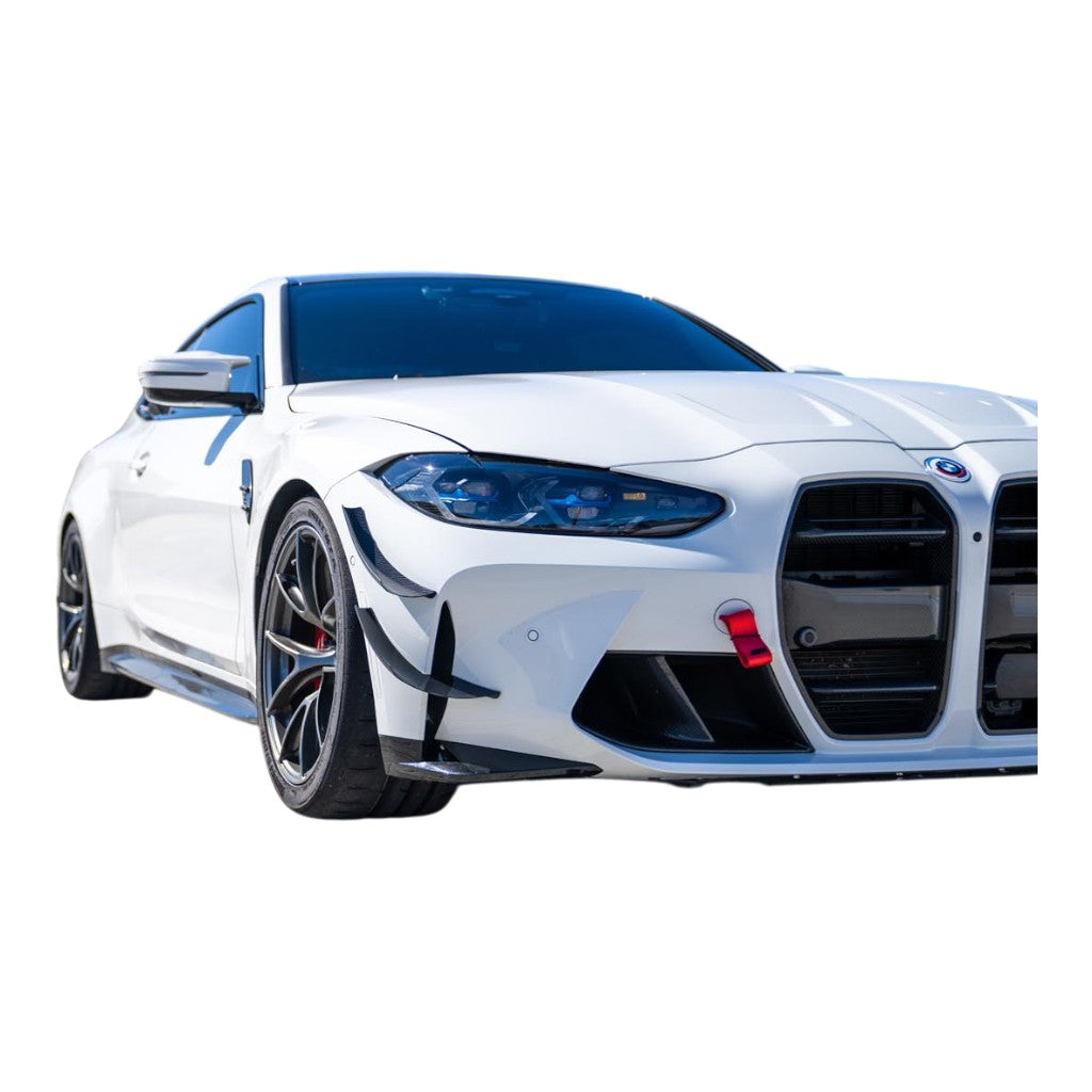 VERUS ENGINEERING A0624A Комплект двоелементних канардів для BMW M3 (G80) / BMW M4 (G82) Photo-1