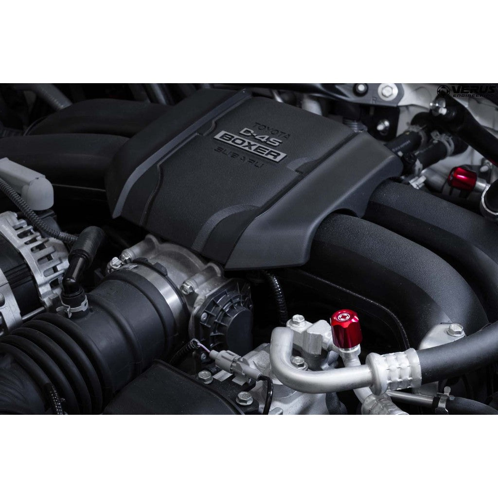 VERUS ENGINEERING A0628A-BLK Комплект ковпачків кондиціонера, чорний для TOYOTA GR Corolla Photo-2