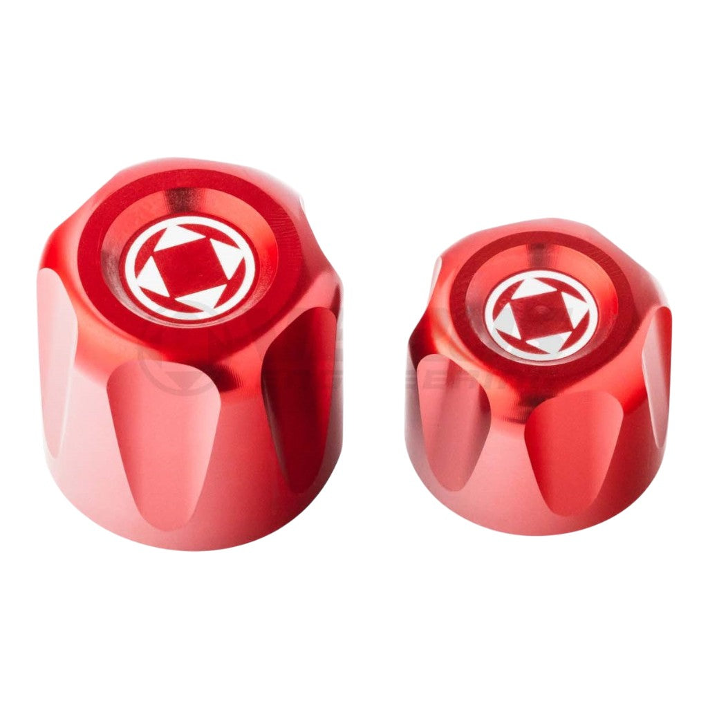 VERUS ENGINEERING A0635A-RED Комплект ковпачків кондиціонера, червоний для BMW M2 (G87) / BMW M3 (G80) / BMW M4 (G82 / G83) Photo-0