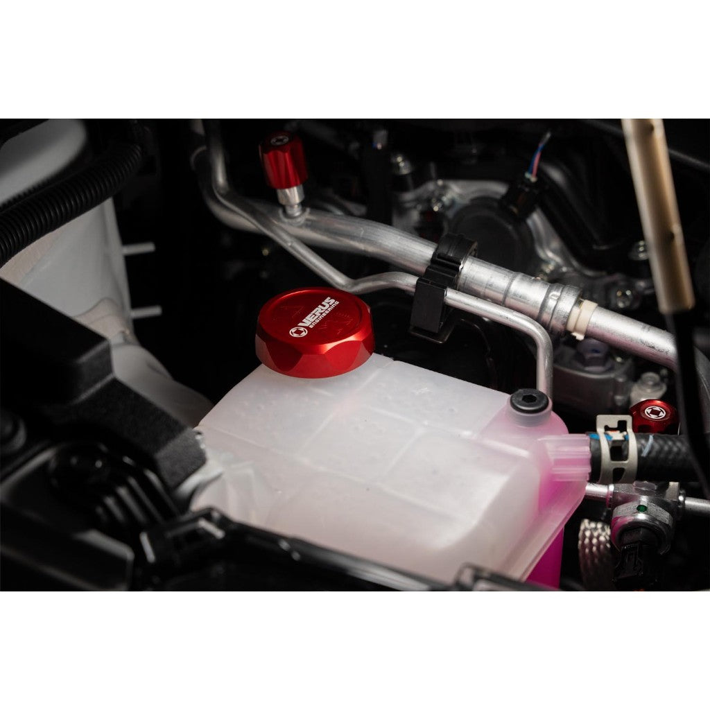 VERUS ENGINEERING A0647A-BLU Кришка розширювального бачка охолоджувальної рідини, блакитний для TOYOTA GR Corolla Photo-1