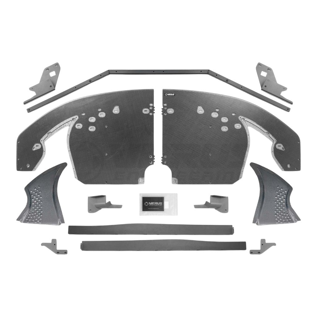 VERUS ENGINEERING A0654A Комплект переднього спліттера для BMW M3 (G80) / BMW M4 (G82) Photo-0