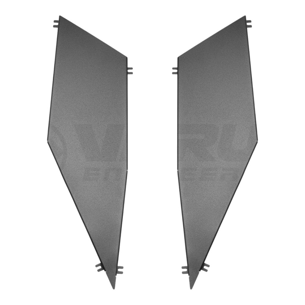 VERUS ENGINEERING A0660A Комплект алюмінієвих дощових захисних екранів жалюзі капота для SUBARU WRX (VB) Photo-0