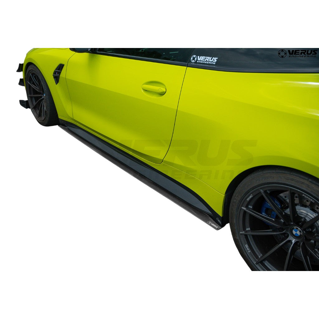 VERUS ENGINEERING A0661A Комплект бічних спліттерів (карбон) для BMW M4 (G82) Photo-1