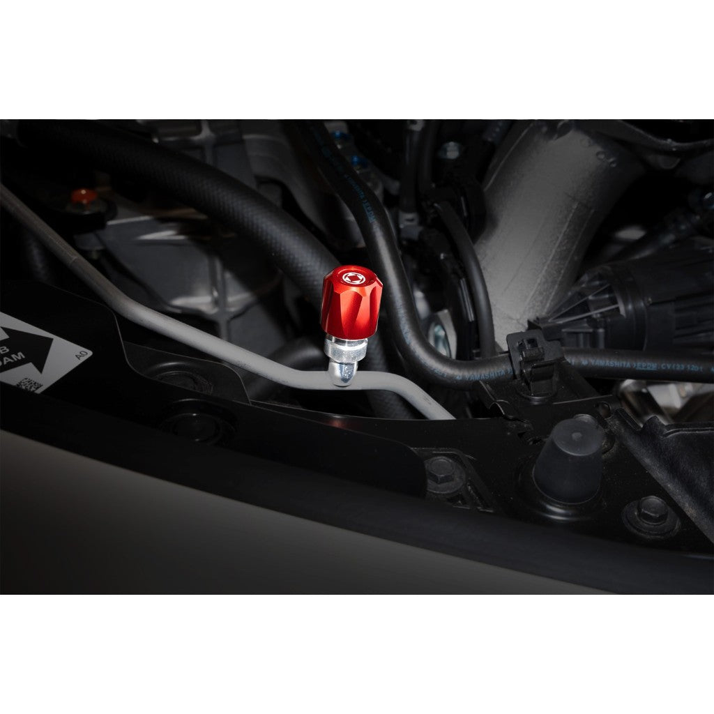 VERUS ENGINEERING A0683A-RED Комплект ковпачків кондиціонера, червоний для HONDA Civic Type R (FL5) Photo-2