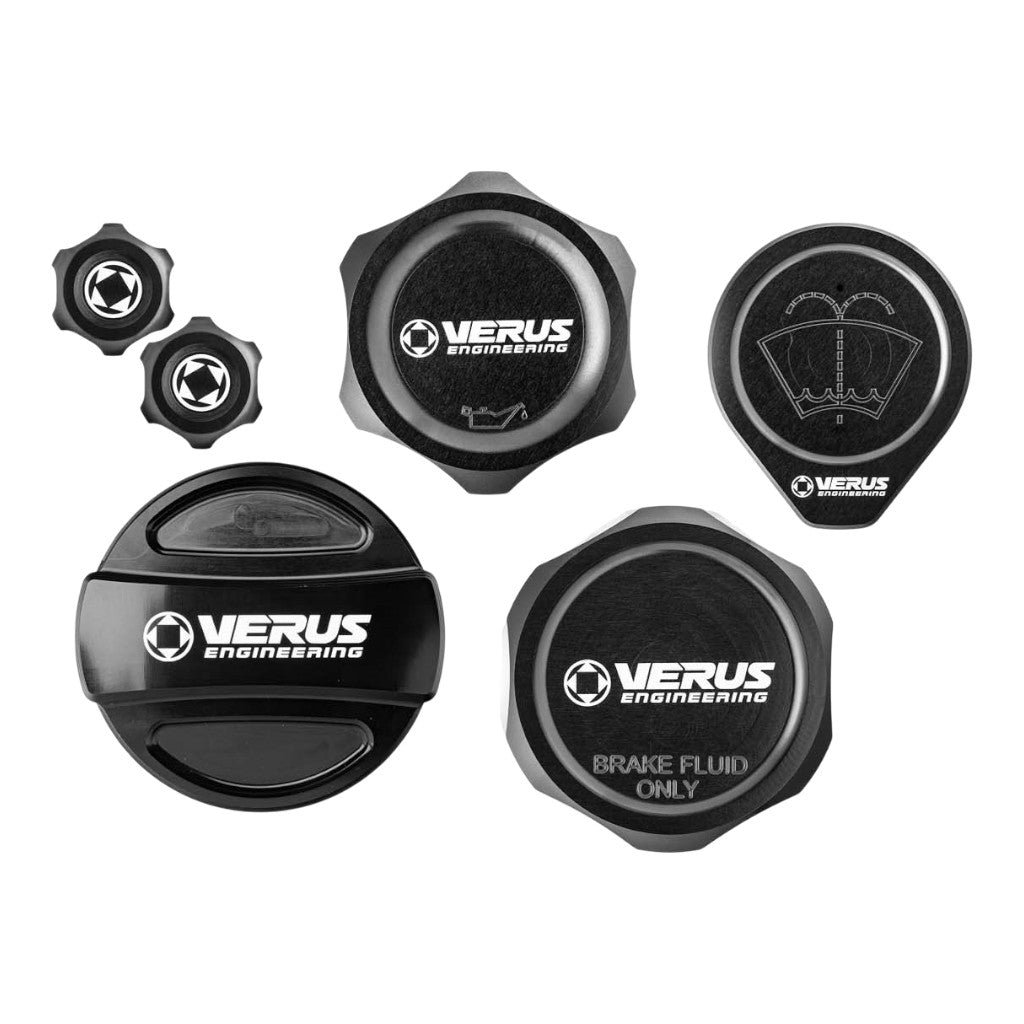 VERUS ENGINEERING A0764A-BLK-FHS Повний комплект кришок для автомобіля FHS, чорний для MAZDA MX-5 Miata (ND) Photo-0