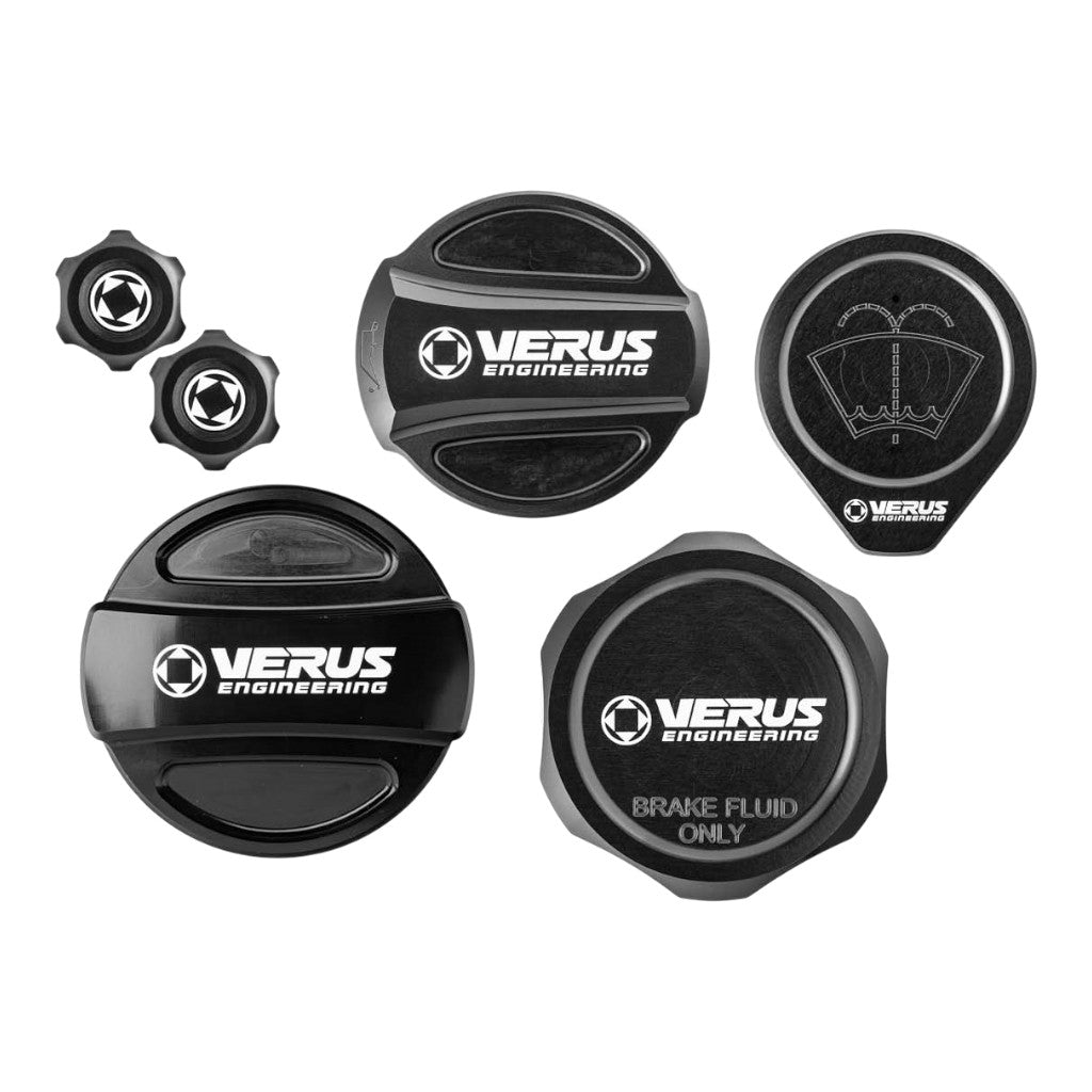 VERUS ENGINEERING A0764A-BLK-RLA Повний комплект кришок для автомобіля RLA, чорний для MAZDA MX-5 Miata (ND) Photo-0