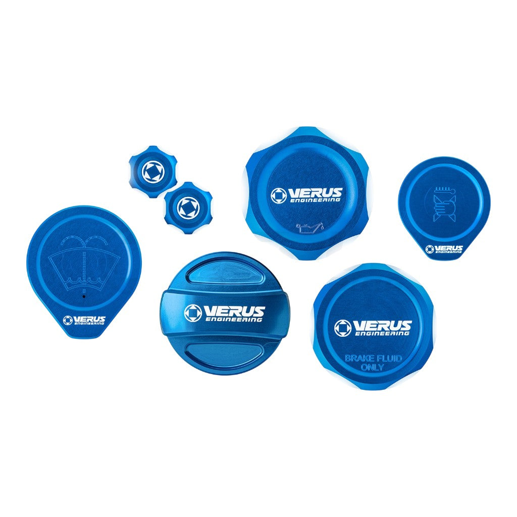 VERUS ENGINEERING A0768A-BLU-FHS Повний комплект кришок для автомобіля FHS, блакитний для SUBARU WRX (VB) Photo-0