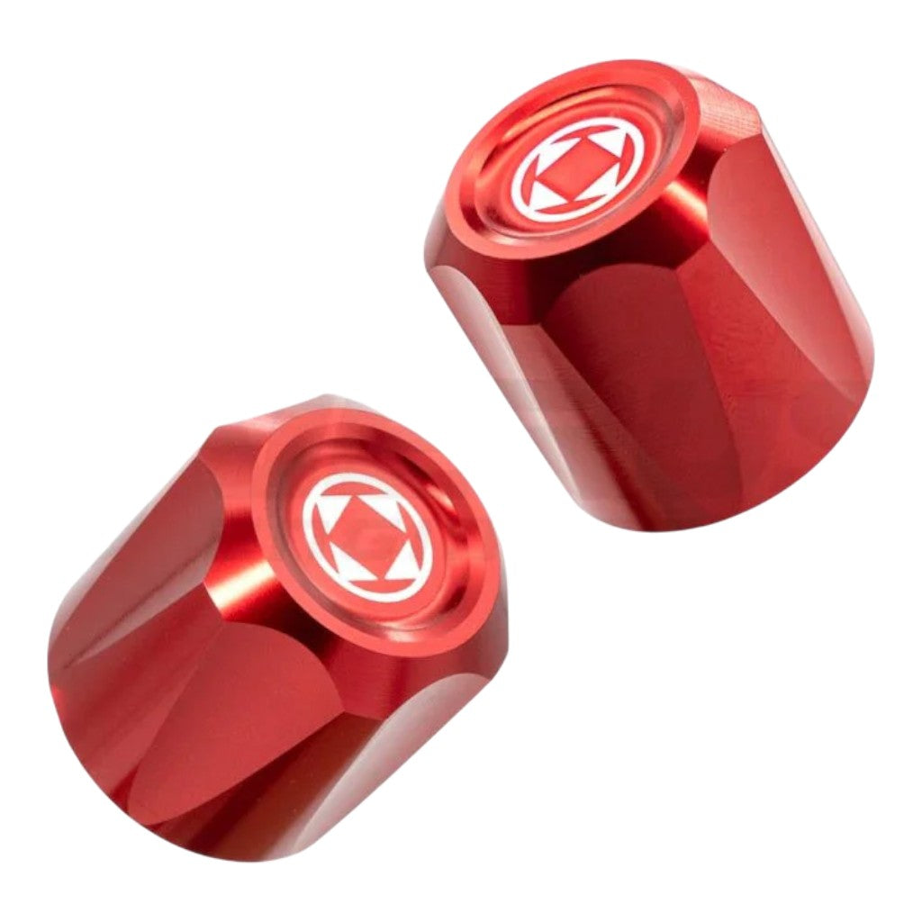 VERUS ENGINEERING A0777A-RED Комплект ковпачків кондиціонера, червоний для SUBARU WRX / STI (VA) Photo-0