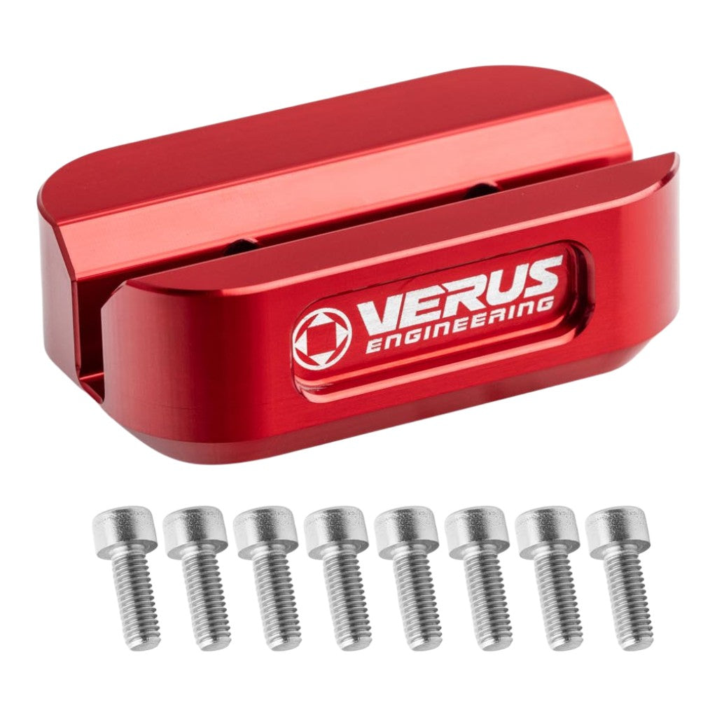 VERUS ENGINEERING A0818A-RED Комплект домкратних проставок для порогів, червоний для MAZDA Miata MX-5 (NA / NB / ND) Photo-0