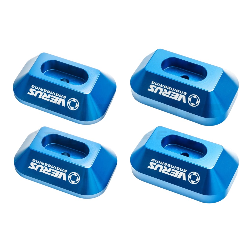 VERUS ENGINEERING A0827A-BLU Комплект замінних домкратних проставок, блакитний для BMW M2 (G87) Photo-0